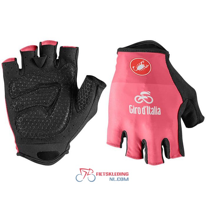 2021 Giro d'Italia Korte Handschoenen Roze